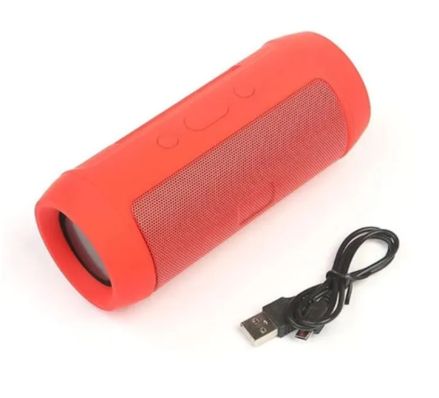 Колонка портативная charge mini 3+ (красная)