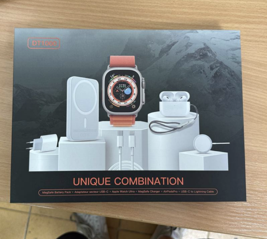 Набор 6 в 1 Смарт Часы + Наушники