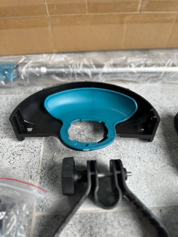 Триммер МК на колесах 2 АКБ