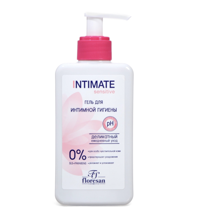 Гель для интимной гигиены Floresan деликатный, 250 мл Гель для интимной гигиены Floresan деликатный, 250 мл