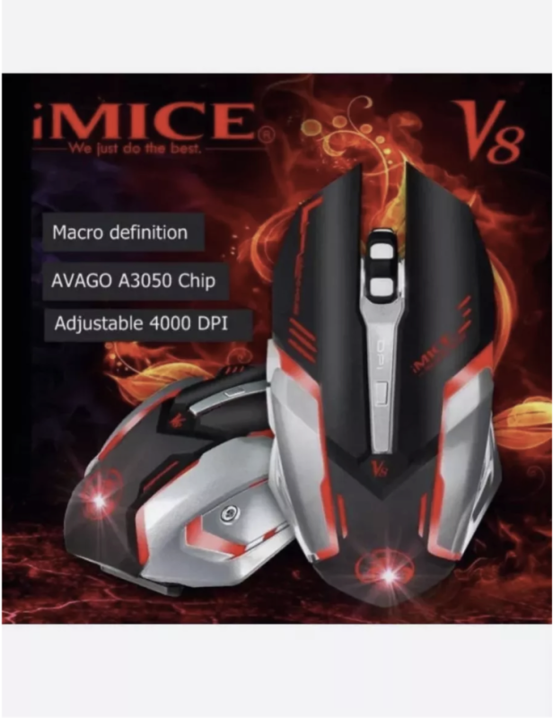 Игровая компьютерная проводная мышь V8 Игровая компьютерная проводная мышь V8