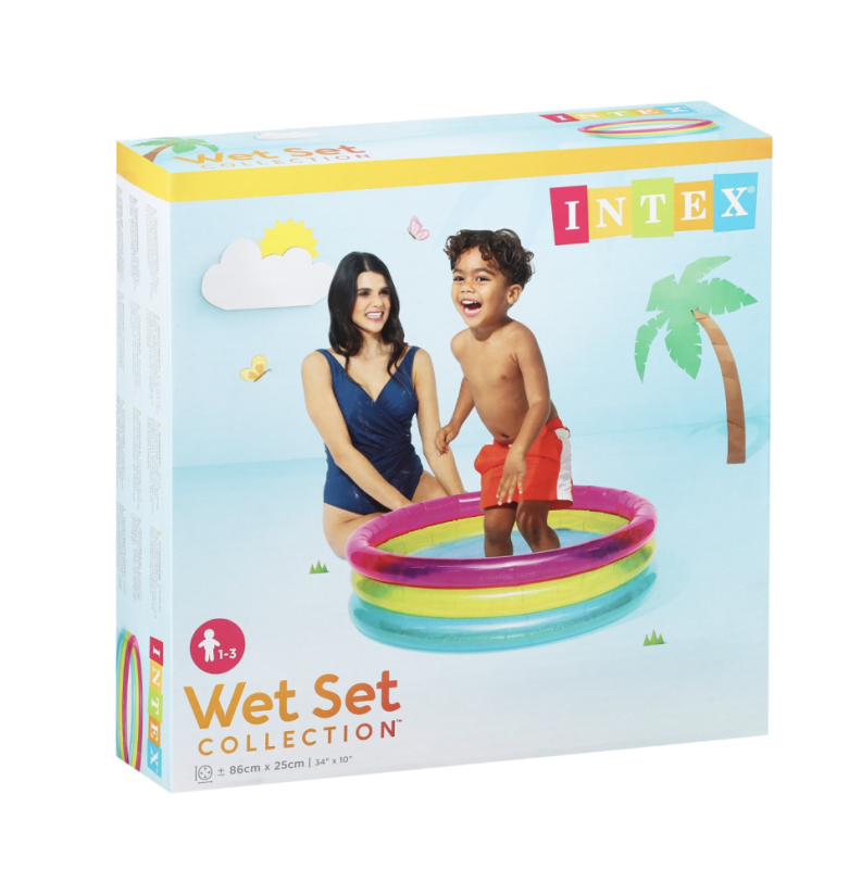 Бассейн надувной «Радуга», 86 х 25 см, 1-3 лет Бассейн надувной «Радуга», 86 х 25 см, 1-3 лет