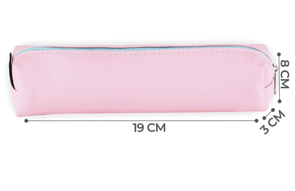 Пенал школьный из искусственной кожи «1 сентября: розовый» , 19 х 8 х 3 см Пенал школьный из искусственной кожи «1 сентября: розовый» , 19 х 8 х 3 см