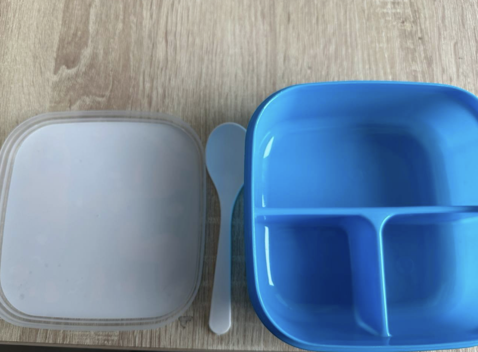 Ланч-бокс с ложкой "Динозавр" 400мл