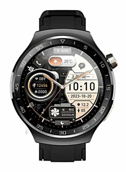 Умные часы  Умные часы "W&O X16 PRO Black" 46 мм