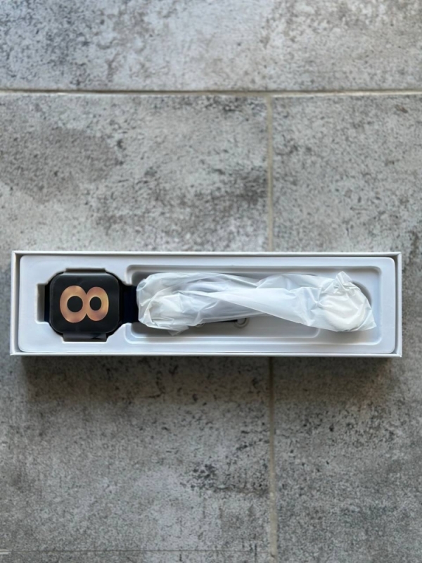 Смарт часы A8+ Ultra черные