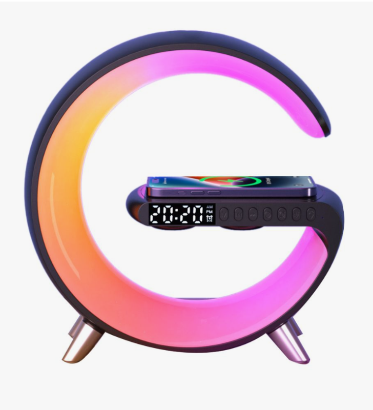 Умная лампа с часами