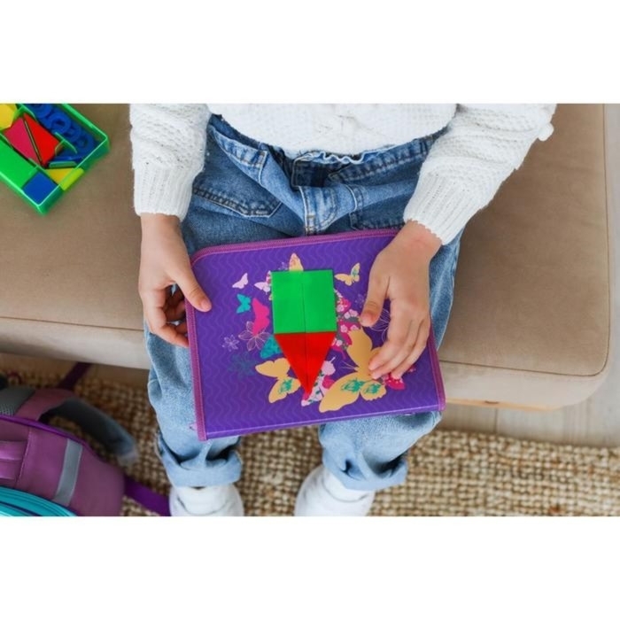 Касса цифр и счетных материалов  Касса цифр и счетных материалов "Учись считать", 132 элемента, пластик, микс