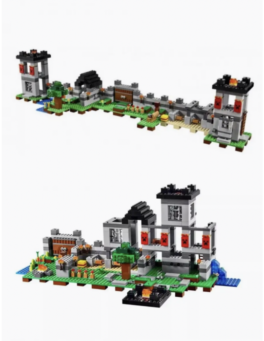 Конструктор Майнкрафт Крепость 4в1