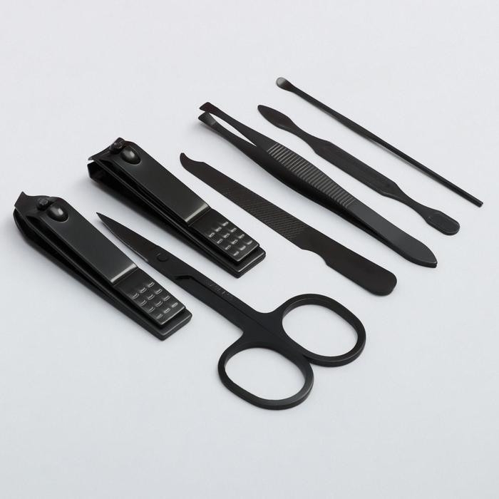 Маникюрный набор 7 предметов &laquo;Крутой мужик&raquo;, 10,8 х 6,7 см