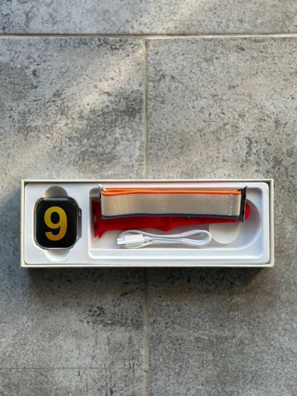 Смарт часы HK9Pro+ красные