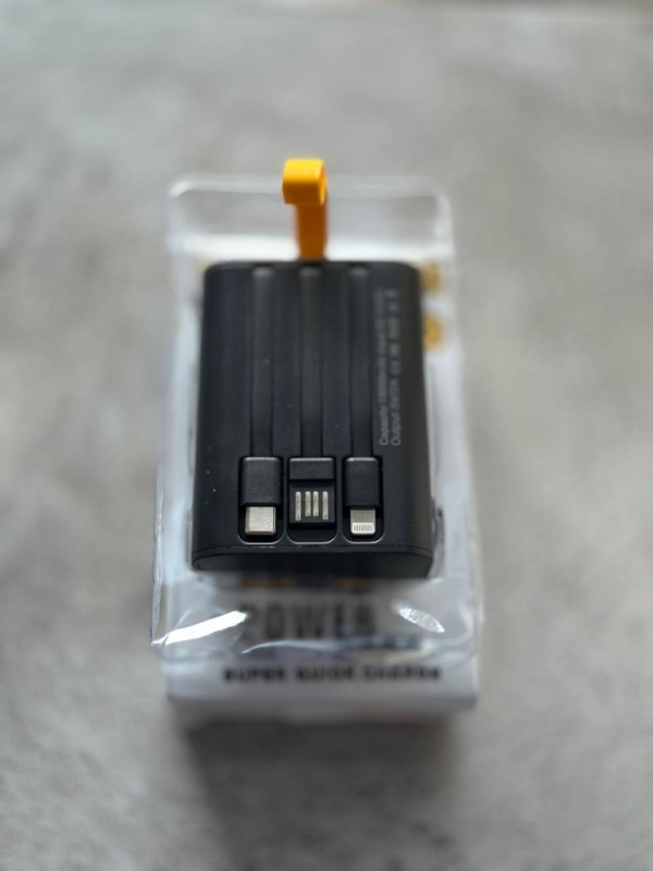 Повербанк прозрачный 10000 mAh