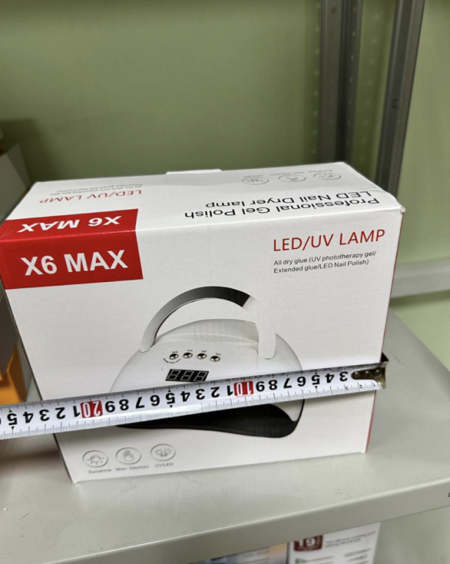 Лампа для маникюра Sun X6 профессиональная ультрафиолетовая