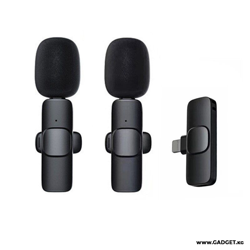 Микрофон беспроводной lightning K9 2 in1