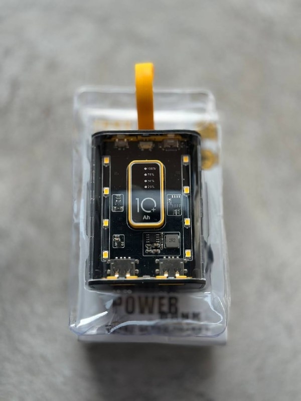 Повербанк прозрачный 10000 mAh