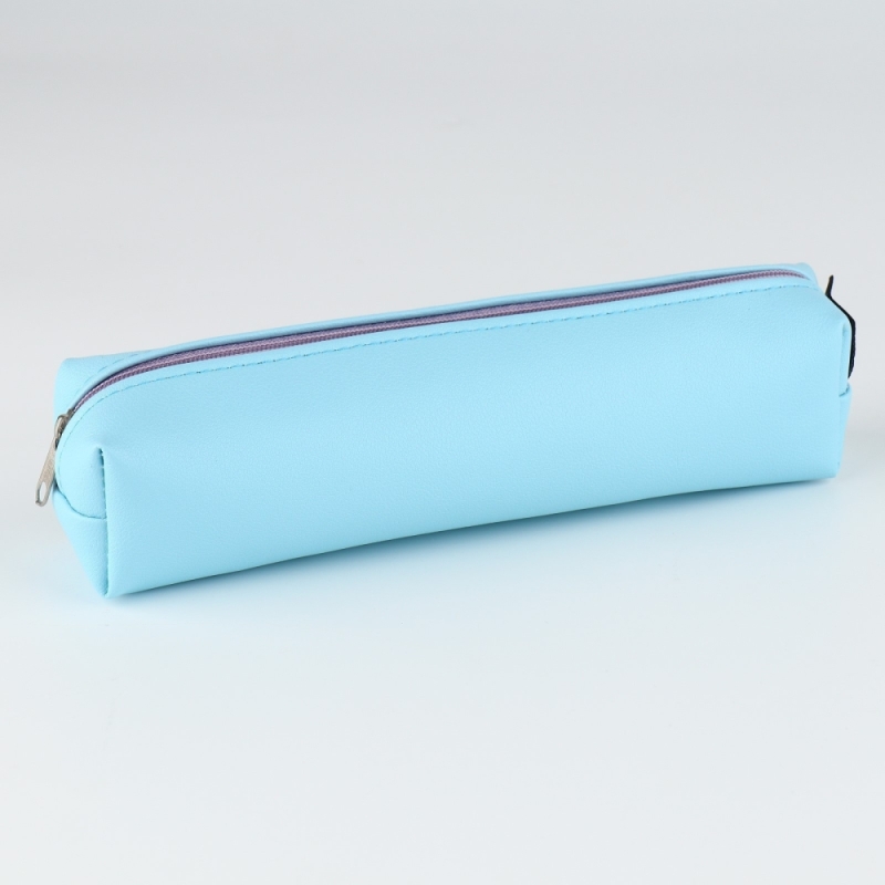 Пенал школьный из искусственной кожи «1 сентября: голубой» , 19 х 8 х 3 см Пенал школьный из искусственной кожи «1 сентября: голубой» , 19 х 8 х 3 см