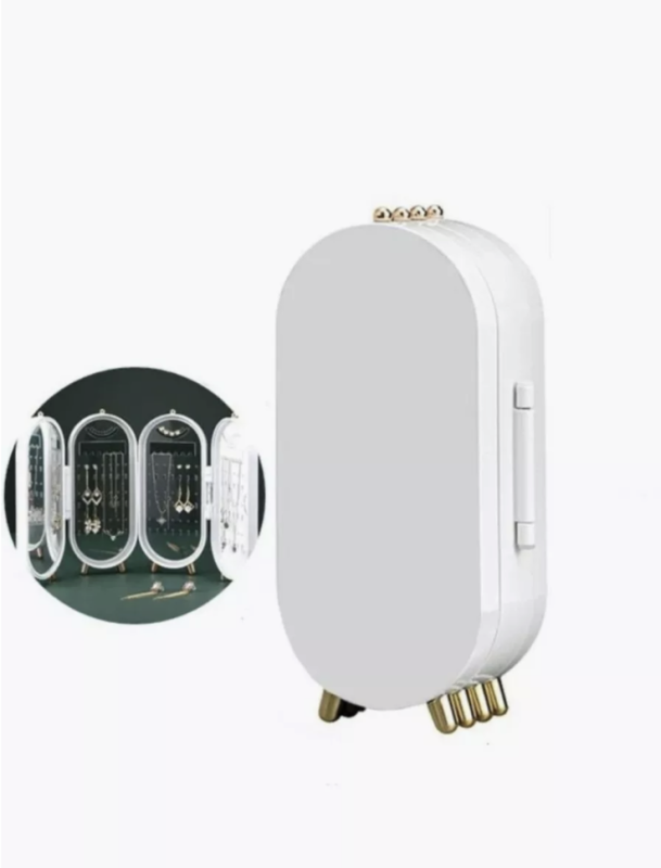 Шкатулка для хранения ювелирных изделий (белая)