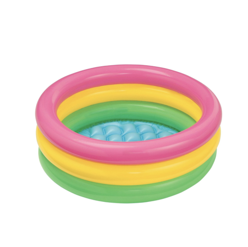 Бассейн надувной «Радуга», 61 х 22 см, от 1-3 лет Бассейн надувной «Радуга», 61 х 22 см, от 1-3 лет