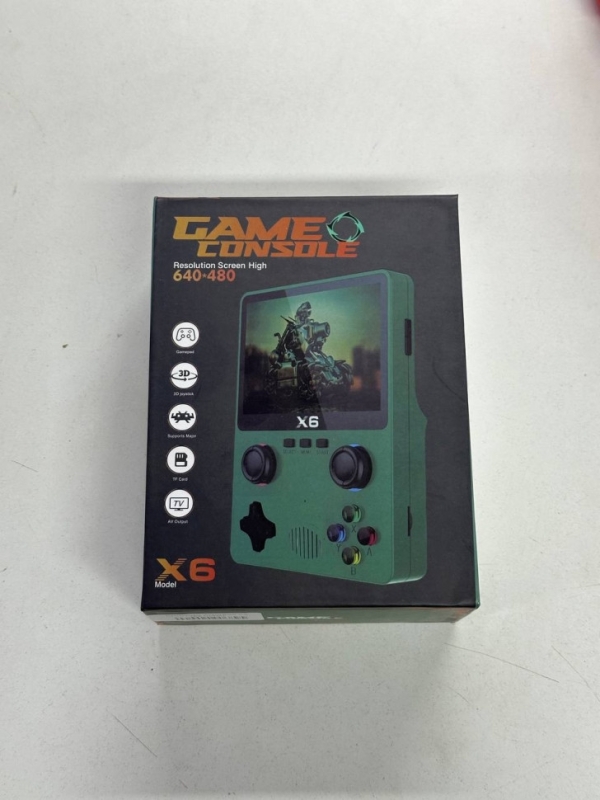 Игровая консоль Х6 (черная)