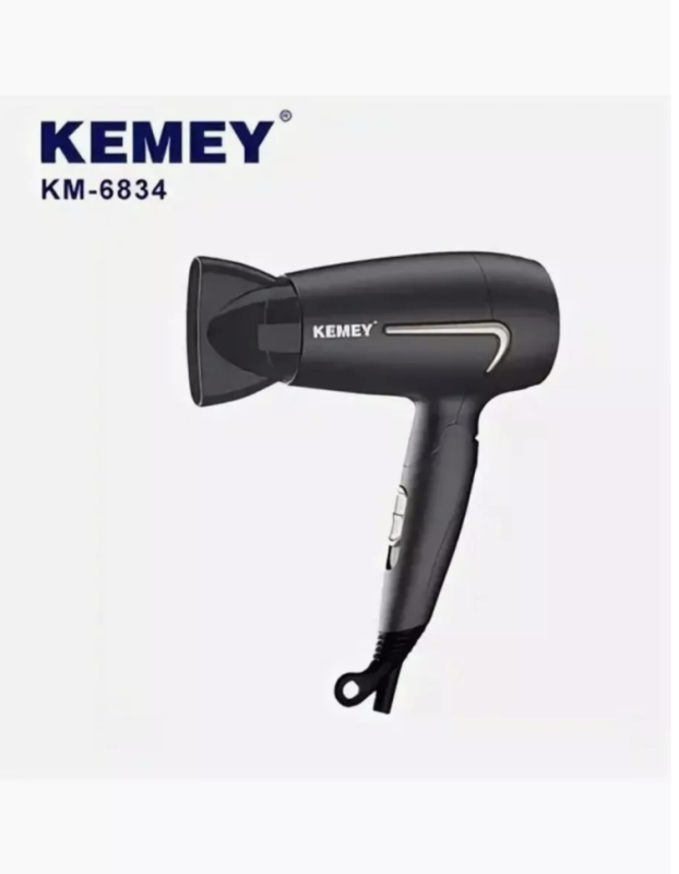 Фен дорожный Kemei KM-6834 Фен дорожный Kemei KM-6834
