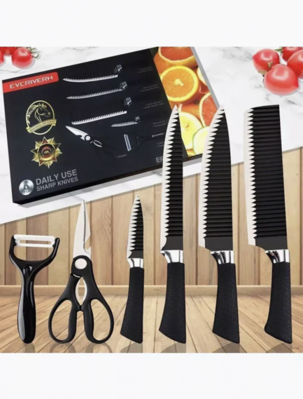 Набор ножей ER-0238A Набор ножей ER-0238A