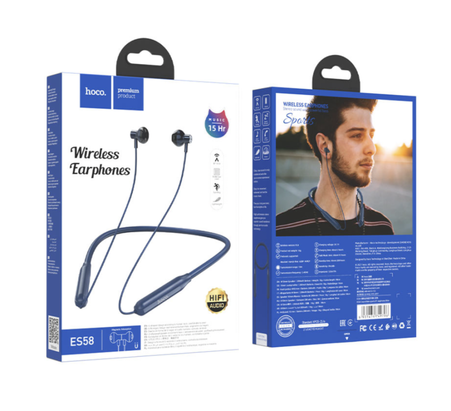 Наушники ES58 Bluetooth Наушники ES58 Bluetooth