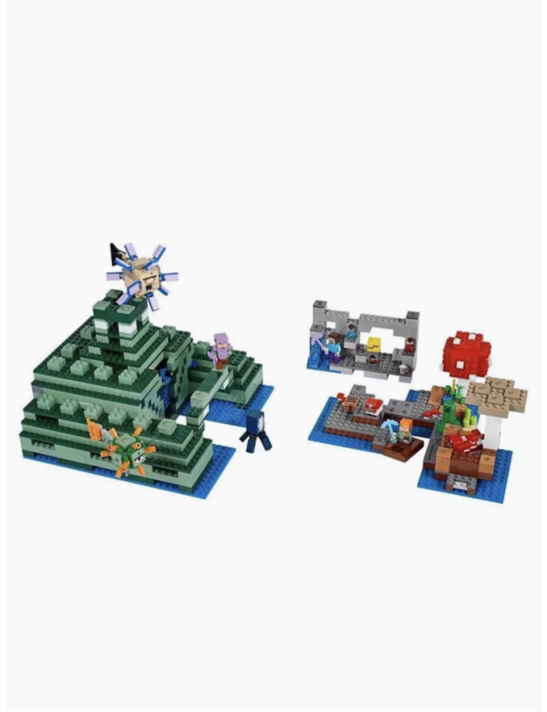 Конструктор детский Minecraft 1122 детали Конструктор детский Minecraft 1122 детали