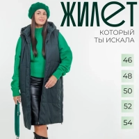 Жилет утепленный DING SOUGHT Зеленый x 48 (L)