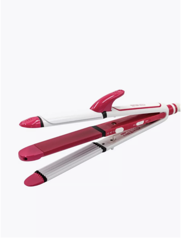 Мультистайлер 3 в 1 (гофре, выпрямитель, плойка) Geemy GM-1958 Мультистайлер 3 в 1 (гофре, выпрямитель, плойка) Geemy GM-1958