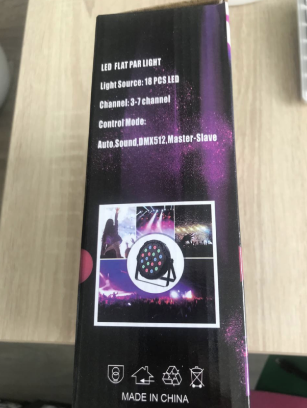 Прожектор LED PAR 18 ламп Прожектор LED PAR 18 ламп