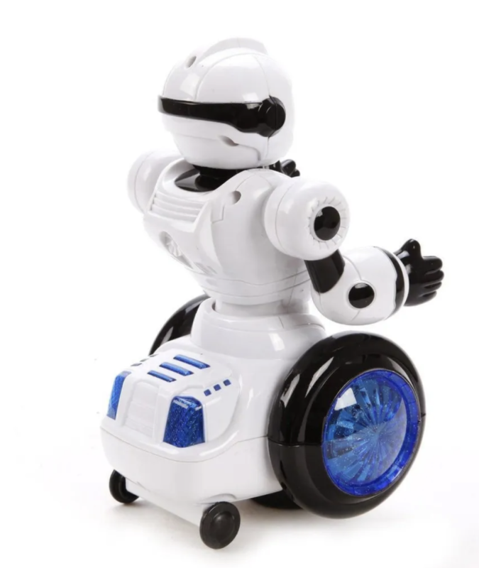 Робот игрушечный детский светящийся, со звуком Робот игрушечный детский светящийся, со звуком