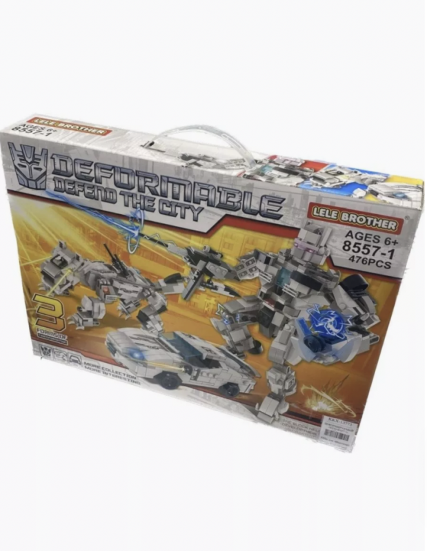 Конструктор робот трансформер 476 деталей Конструктор робот трансформер 476 деталей