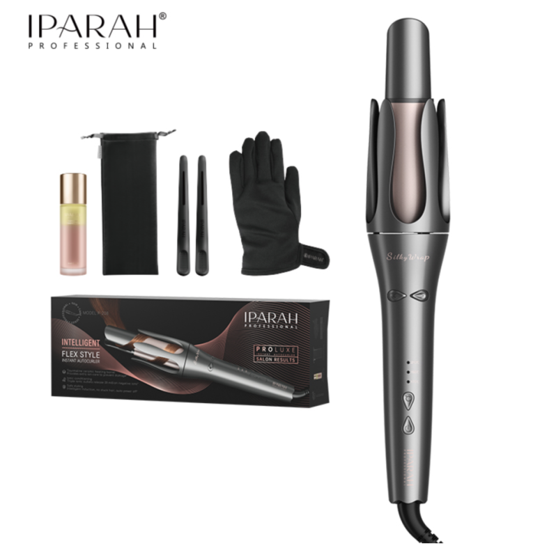 Крутящаяся плойка для локонов IPARAH P-208 Крутящаяся плойка для локонов IPARAH P-208