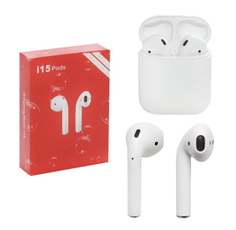 Гарнитура Bluetooth i15 Pods Гарнитура Bluetooth i15 Pods