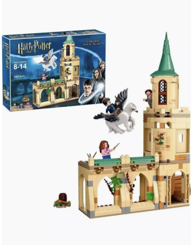 Конструктор Двор Хогвартса: Спасение Сириуса 345 деталей Конструктор Двор Хогвартса: Спасение Сириуса 345 деталей