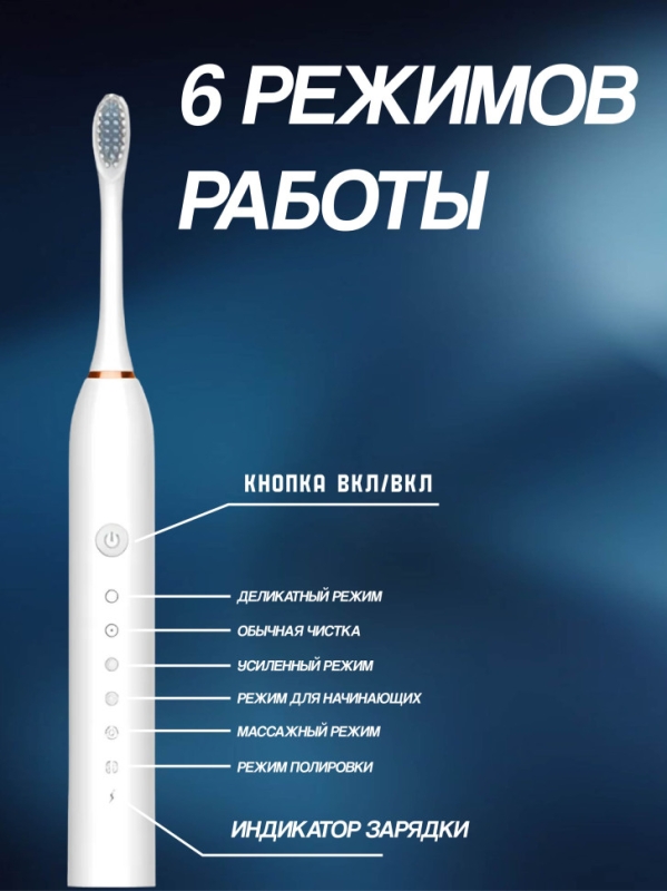 Электрическая зубная щетка Электрическая зубная щетка