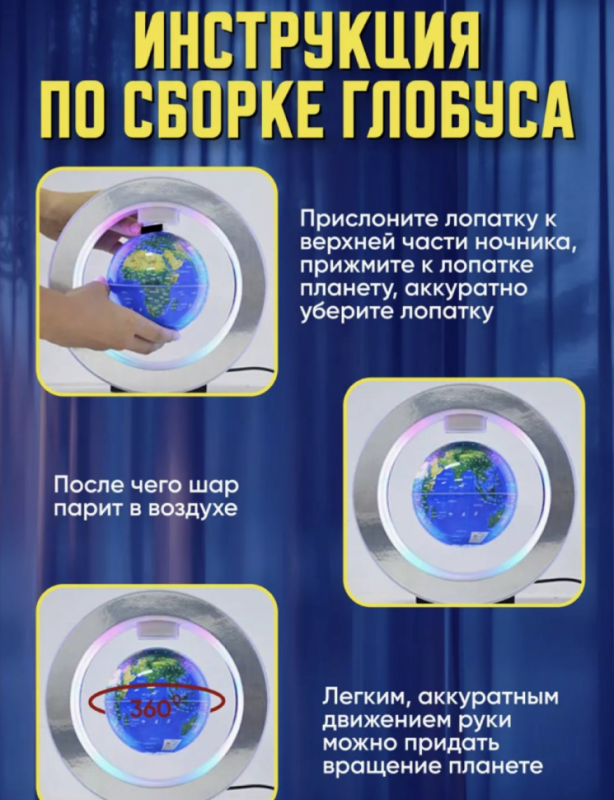 Левитирующий глобус Левитирующий глобус
