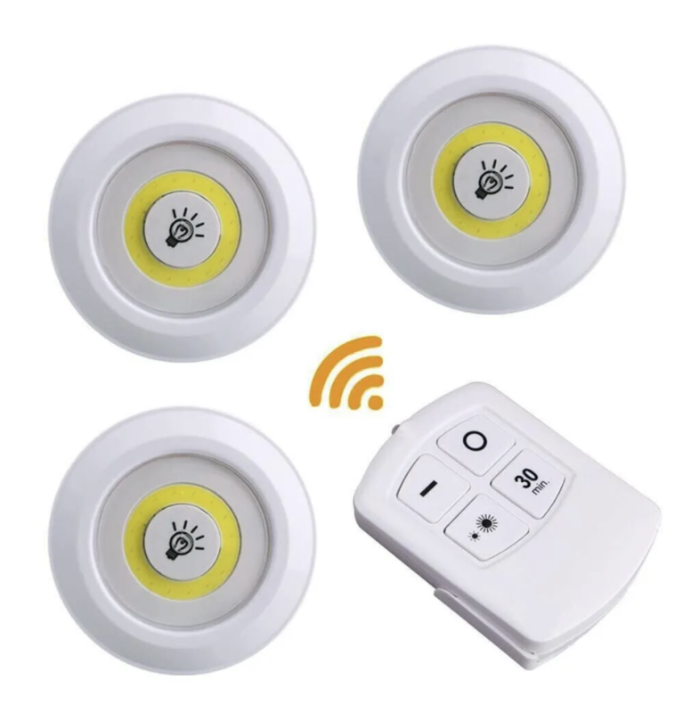 Cветодиодный светильник LED light with Remote Control set of 3 Cветодиодный светильник LED light with Remote Control set of 3