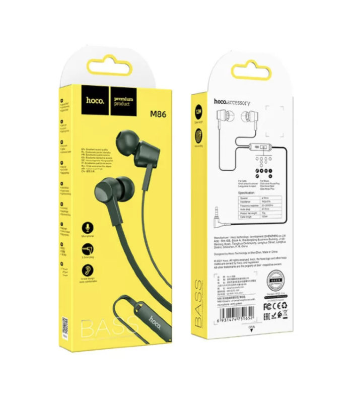 Наушники M86 HOCO Наушники M86 HOCO