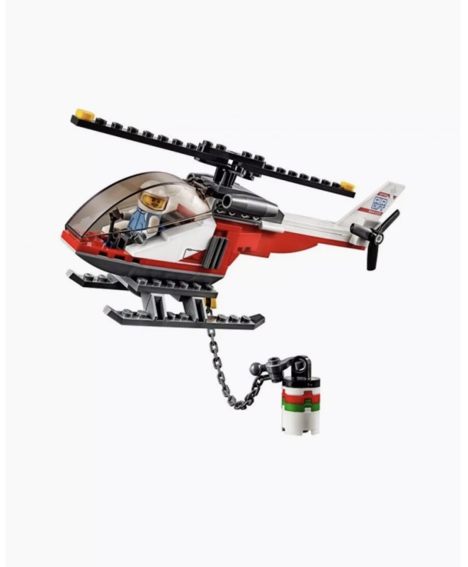 Конструктор Сити Перевозчик вертолета 310 деталей Конструктор Сити Перевозчик вертолета 310 деталей