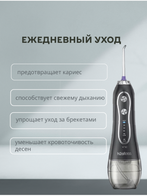 Ирригатор для зубов портативный с насадками Ирригатор для зубов портативный с насадками
