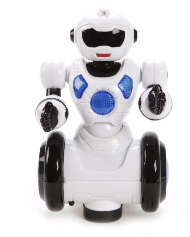 Робот игрушечный детский светящийся, со звуком Робот игрушечный детский светящийся, со звуком