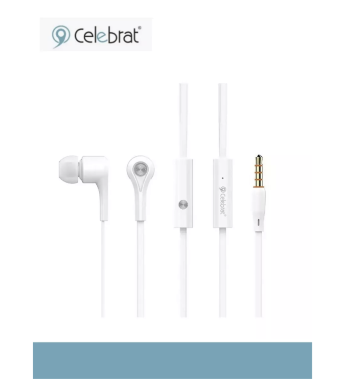 Наушники Celebrat D3 белые Наушники Celebrat D3 белые
